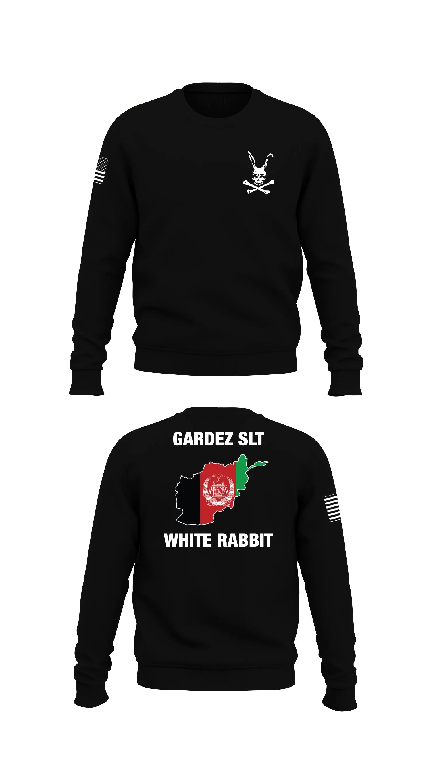 White Rabbit Store 1 Core Men's Crewneck Performance Sweatshirt - 98917861517