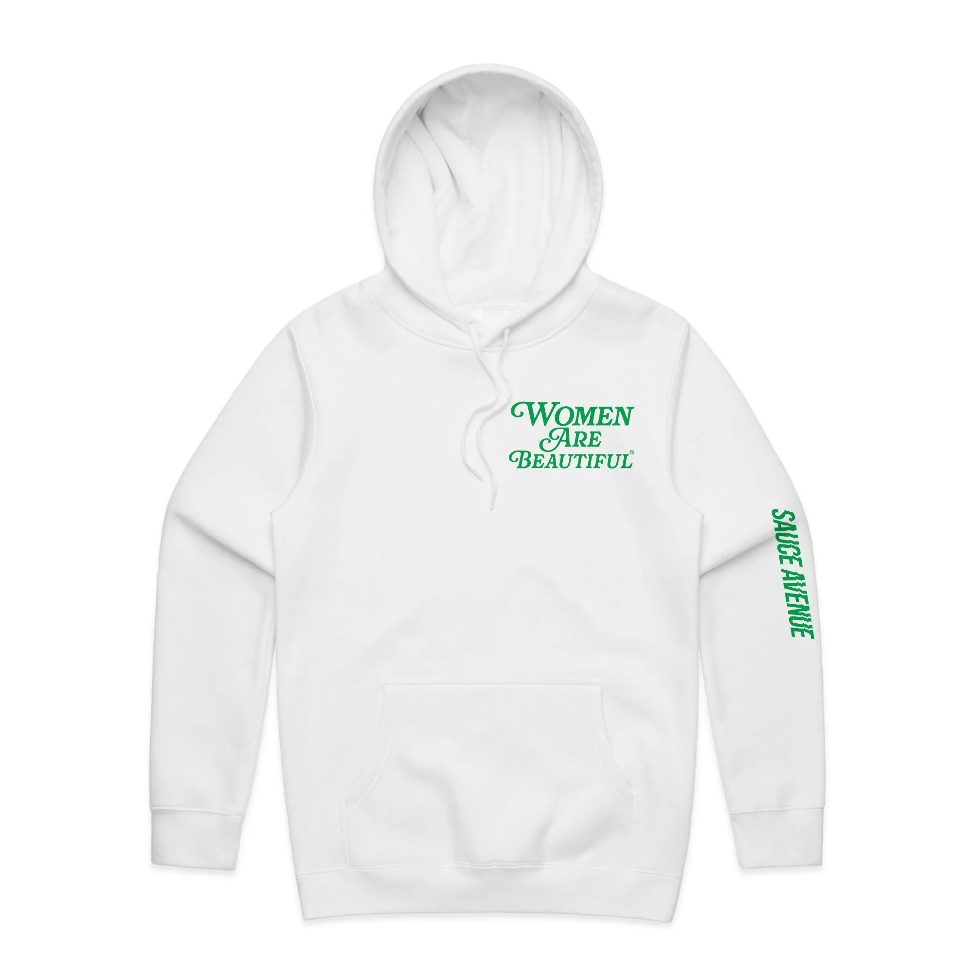 Women Are Beautiful (GN) | White Hoodie