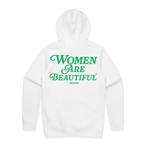 Women Are Beautiful (GN) | White Hoodie