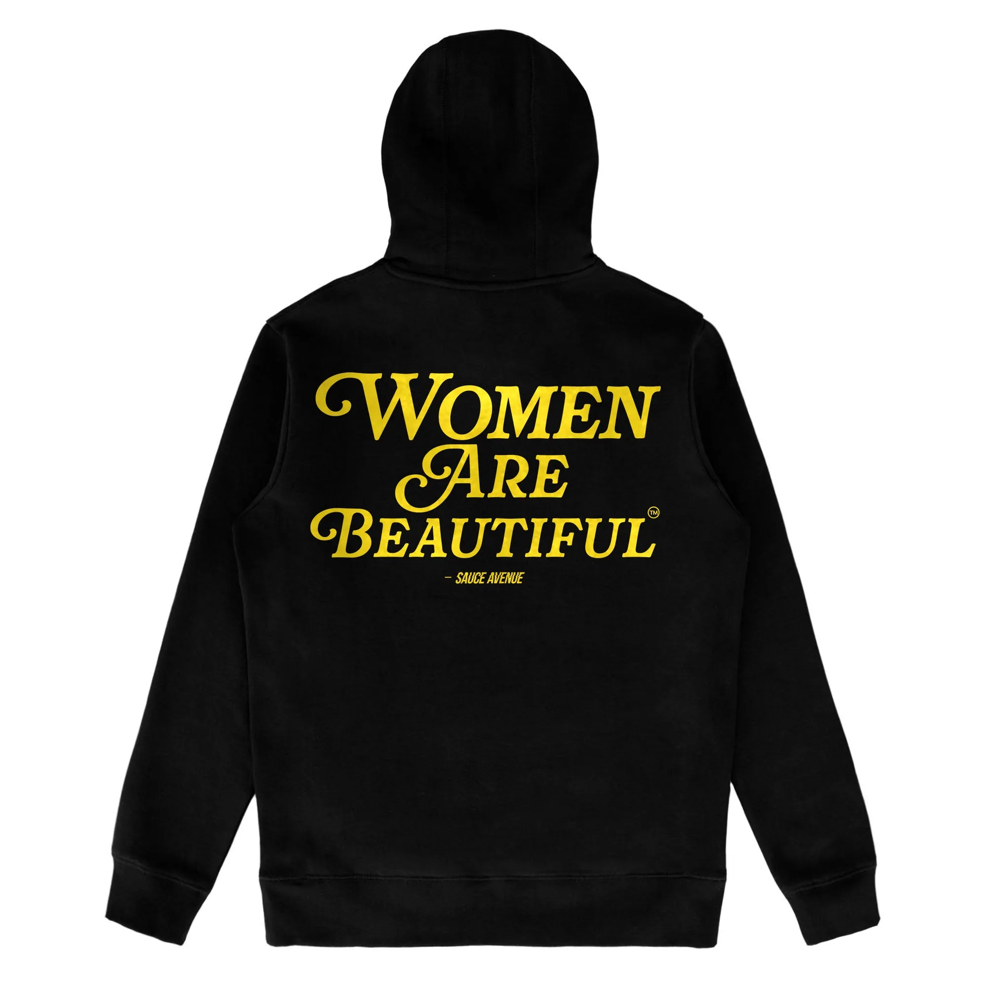 Women Are Beautiful (YL) | Black Hoodie