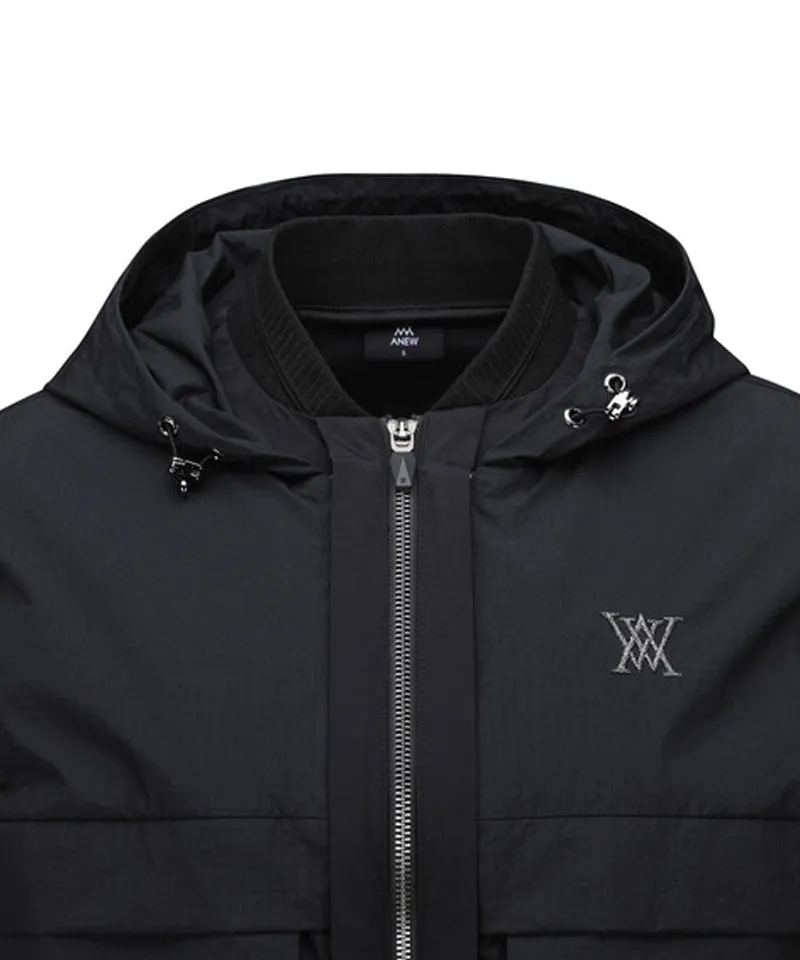 Women's Detachable MA-1 Jacket - Black