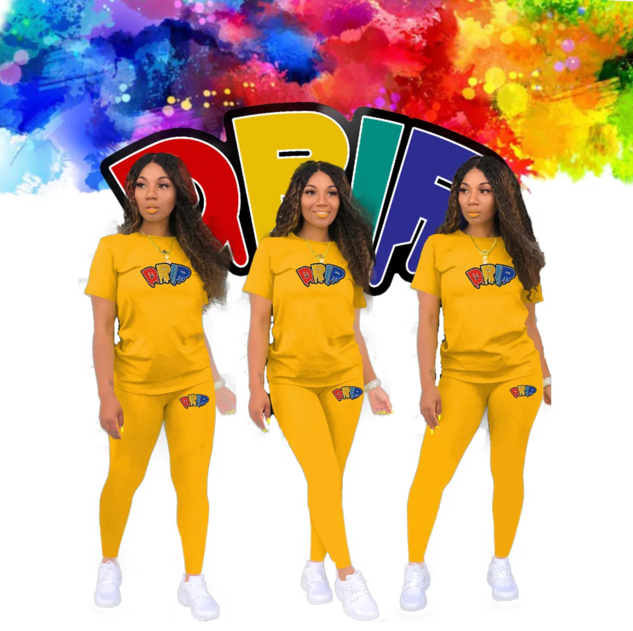 Women’s DRiP 💧  Short Sleeve Legging Set
