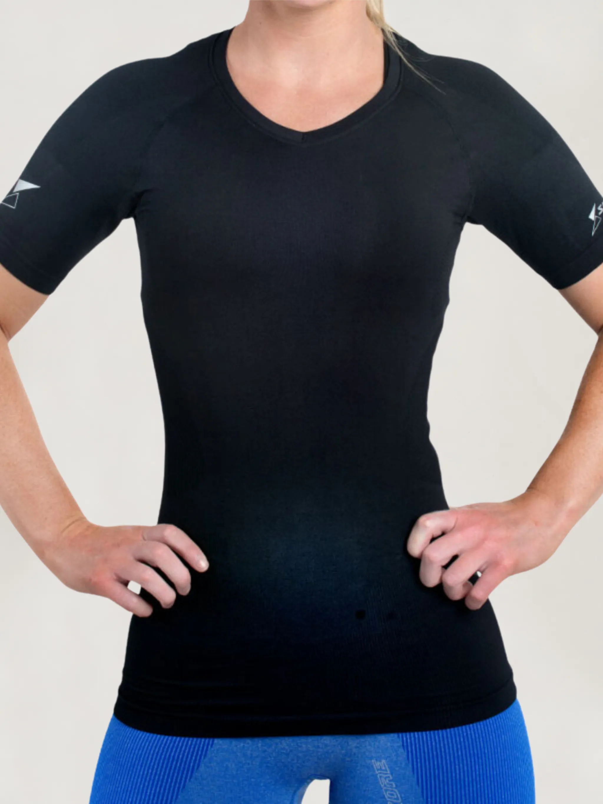 Women's Short Sleeve Body Mapped Compression Top