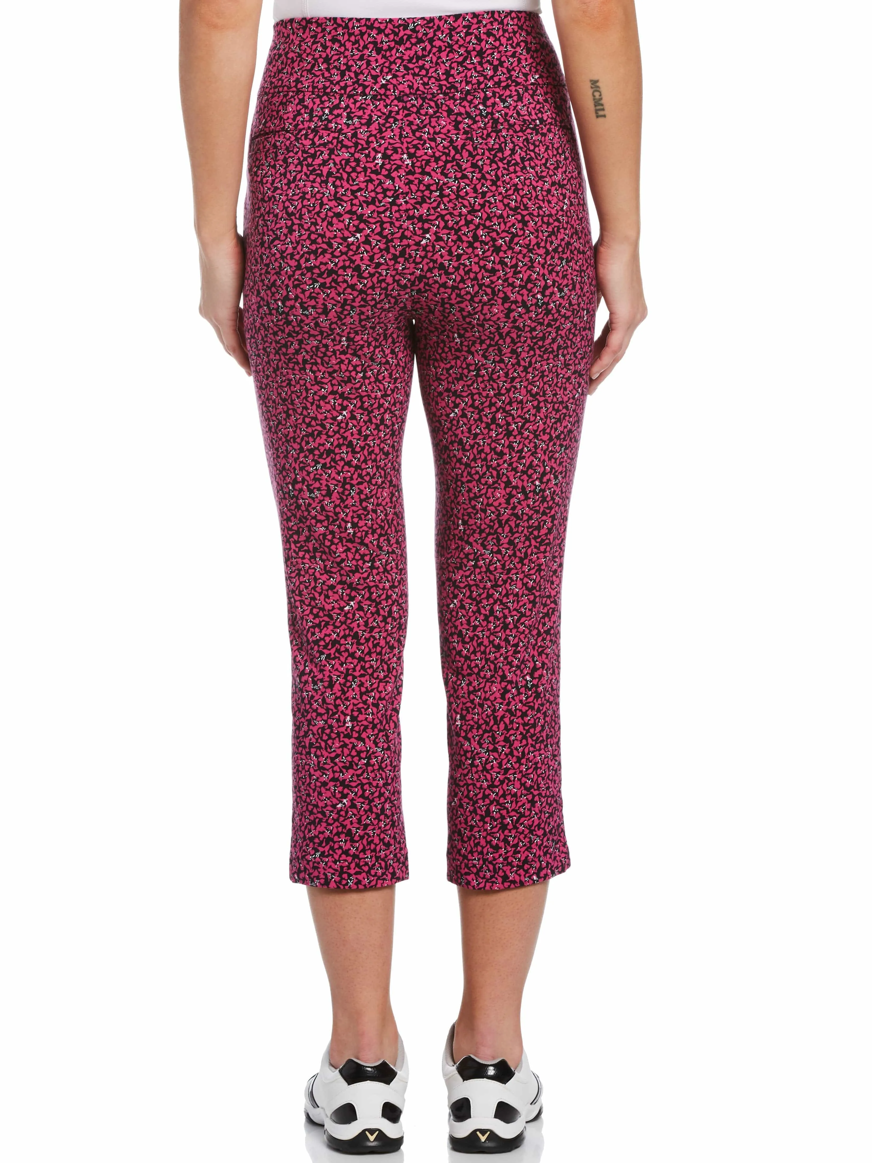 Womens TrueSculpt™ Mini Allover Floral Print Capri Pant