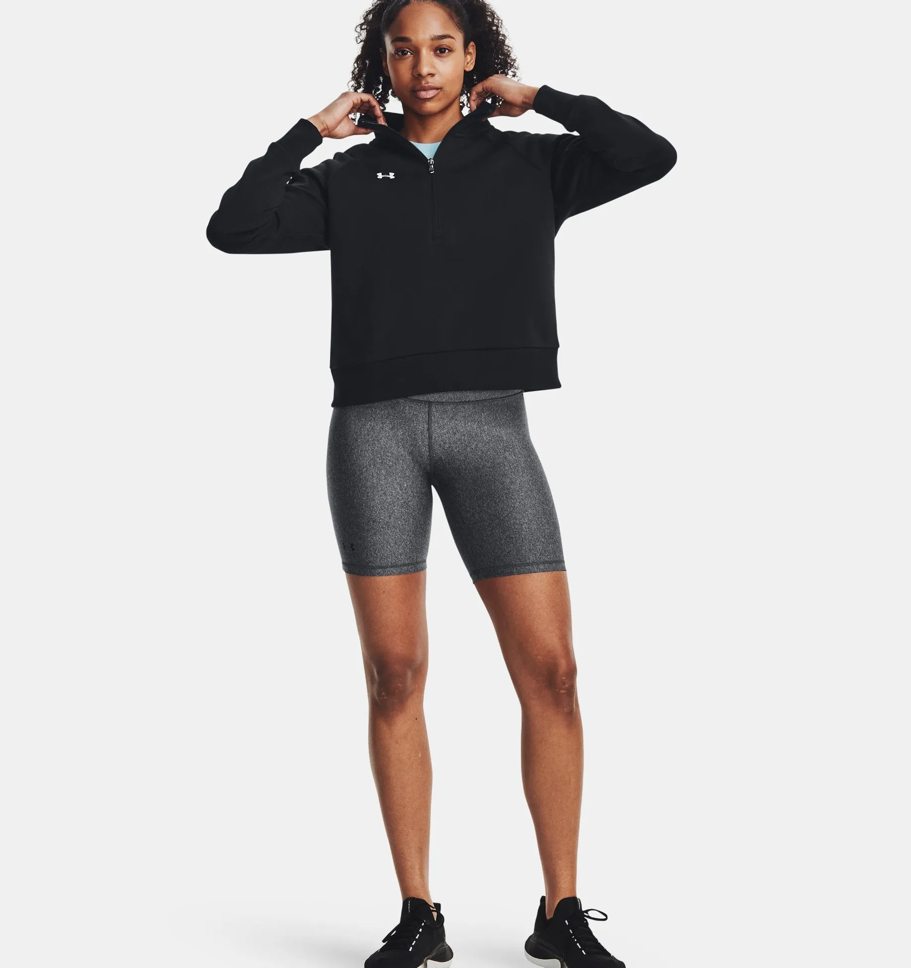 Women's UA Rival Fleece 1/2 Zip