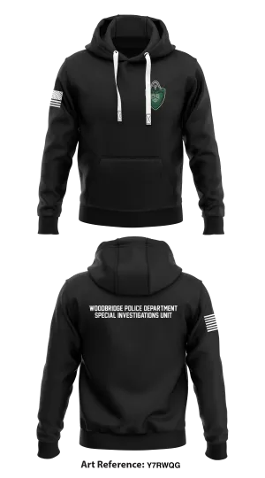 Woodbridge Police SIU Store 1  Core Men's Hooded Performance Sweatshirt - Y7rwQG